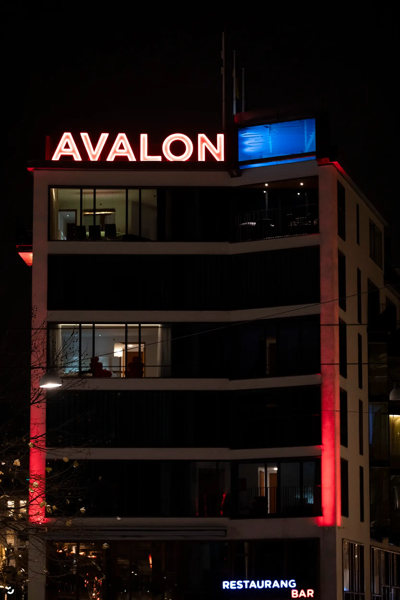 Avalon hotel fasad