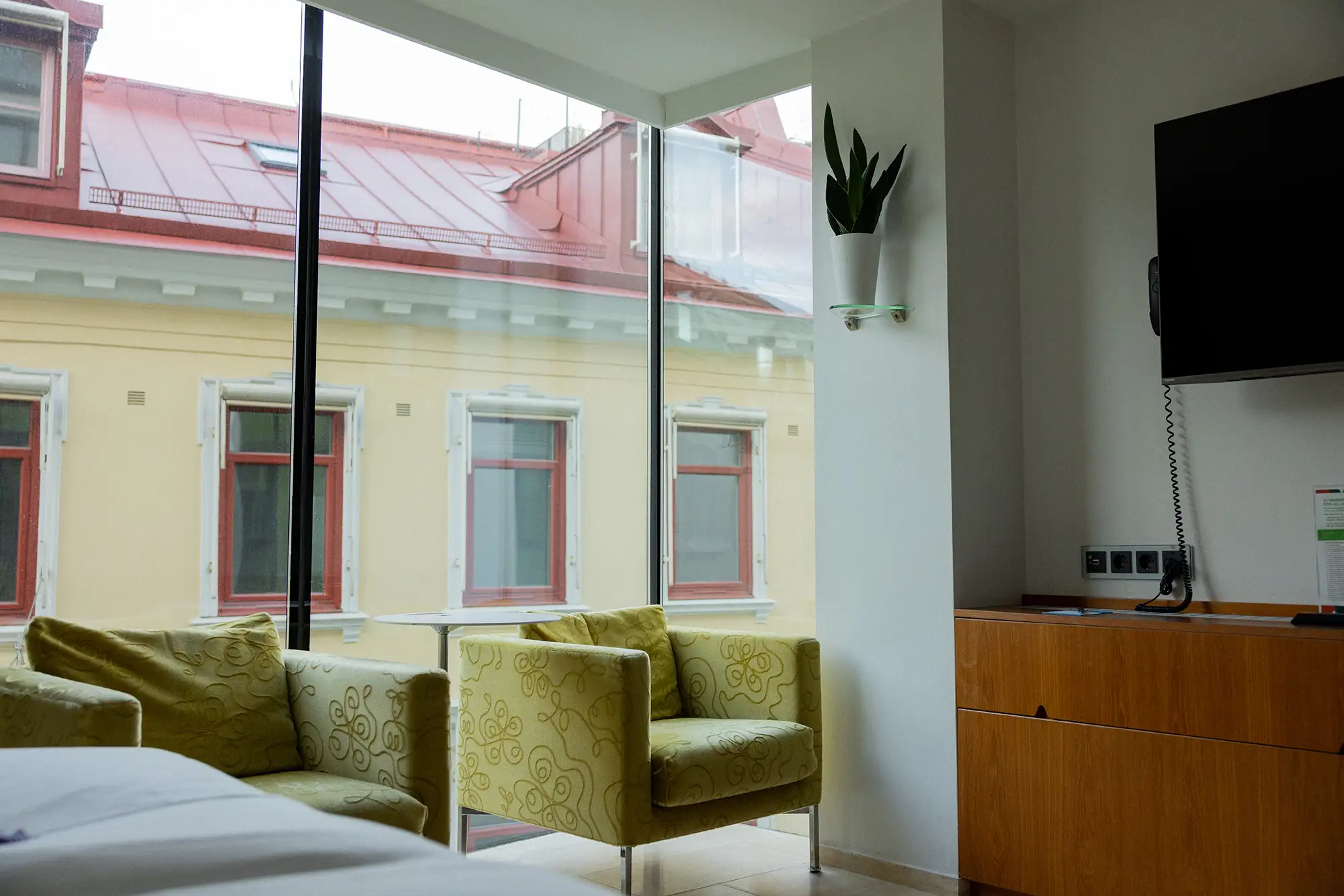 Vårt superior king size hotellrum