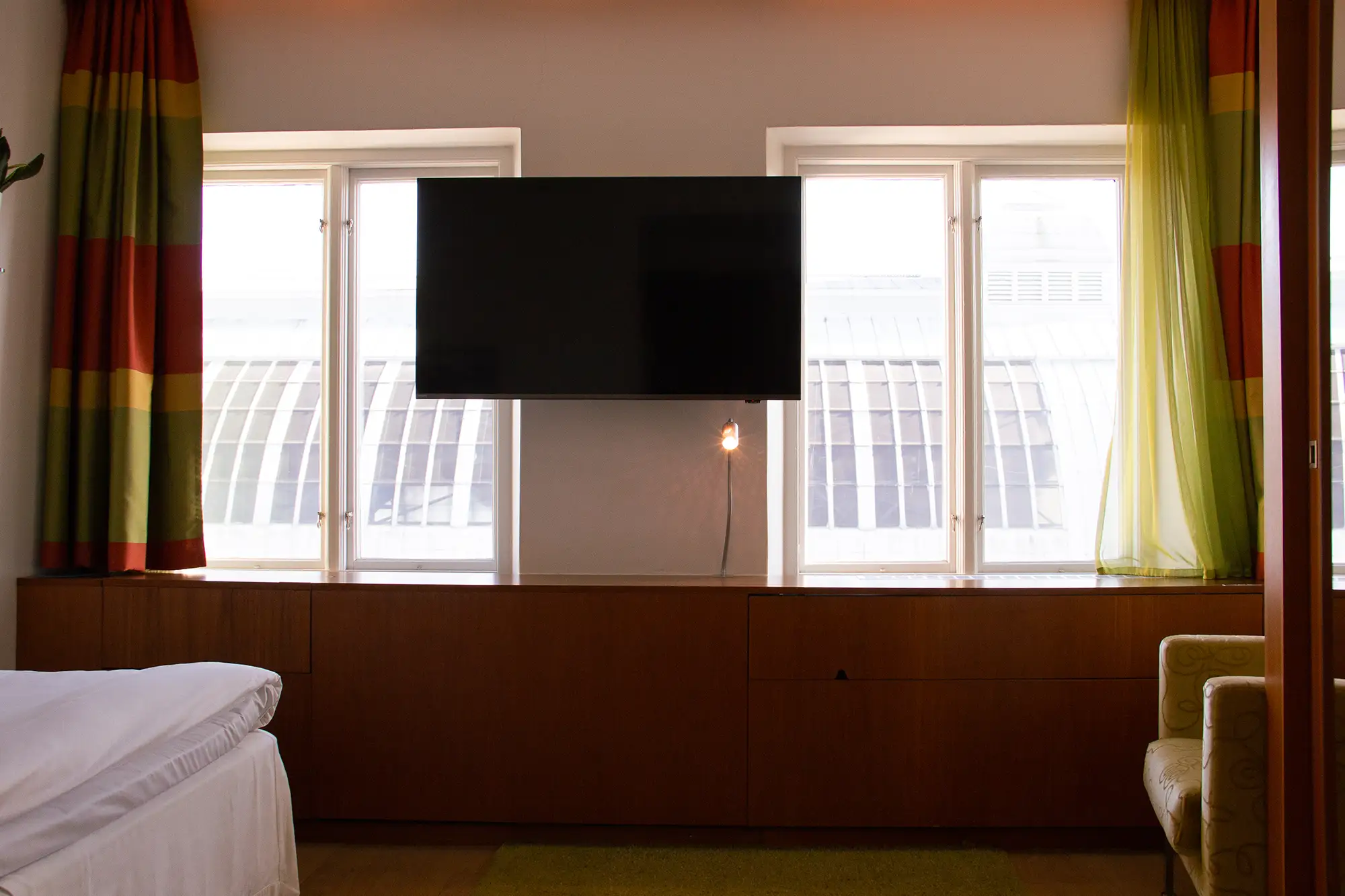 Vårt moderate hotellrum på Avalon hotel