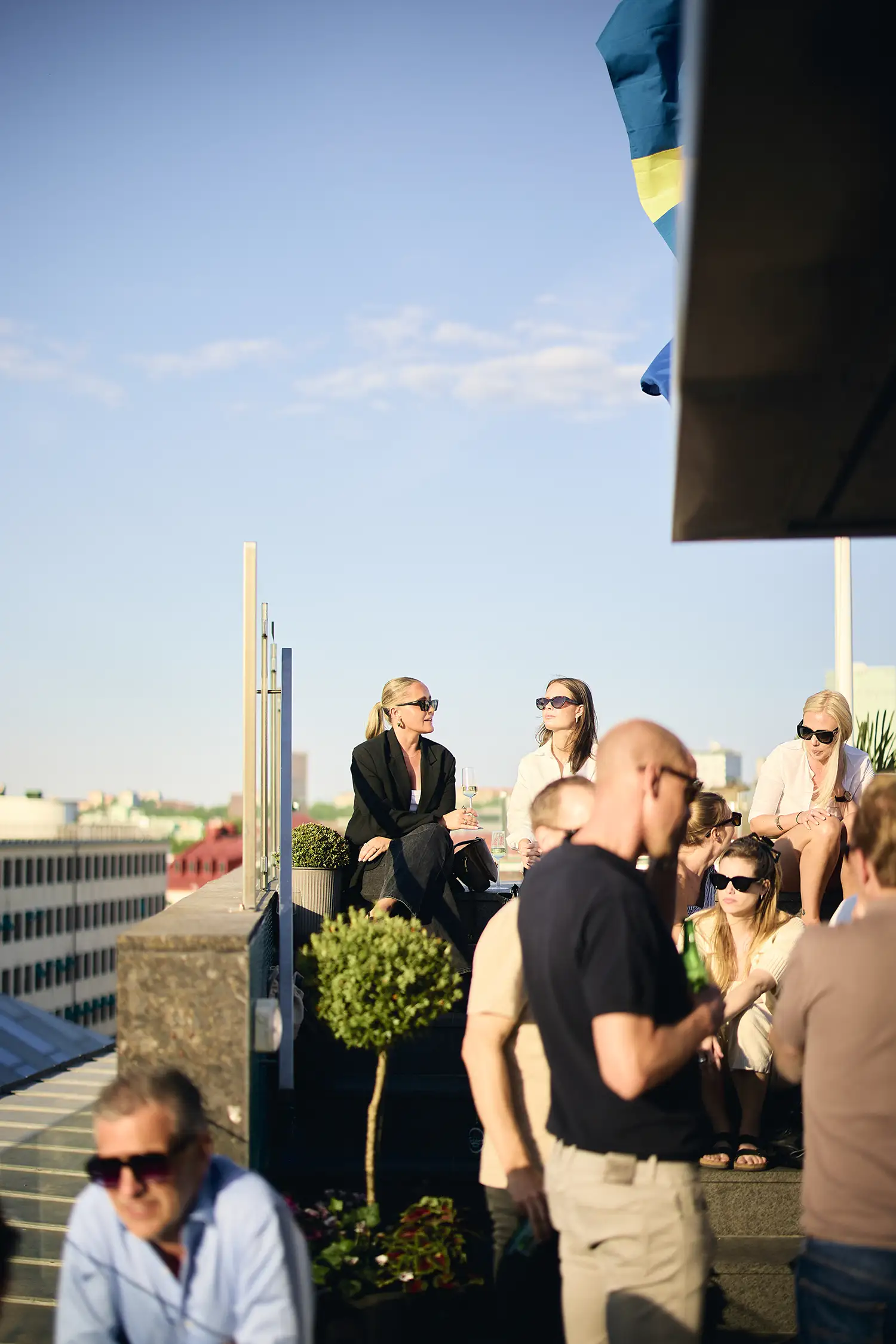 Event på Avalon hotel takterrass